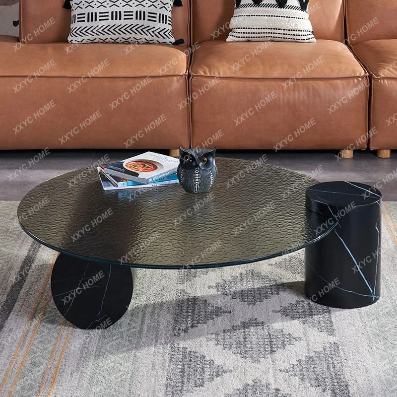 

minimalist + coffee table model room living room marble water ripple