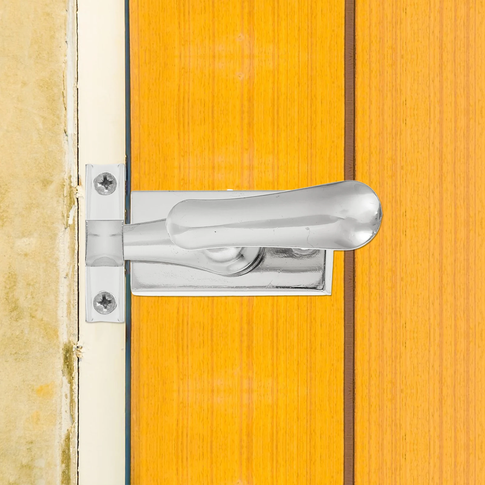 

Zinc Alloy Lock Latch Security Detachable Deadbolt Practical Bolt Wood Door Buckle WindowLatchLock AntiRust