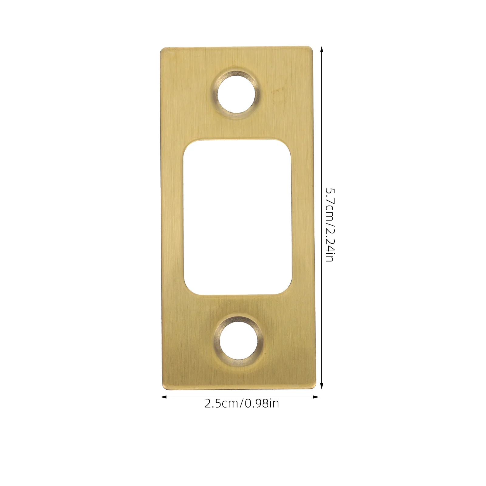 Chiusura con linguetta Fibbia Fermo per porta Piastra di attacco Catenaccio Chiusura in acciaio inossidabile Puntone di sicurezza nero Catenaccio di sicurezza Cattura serratura della porta