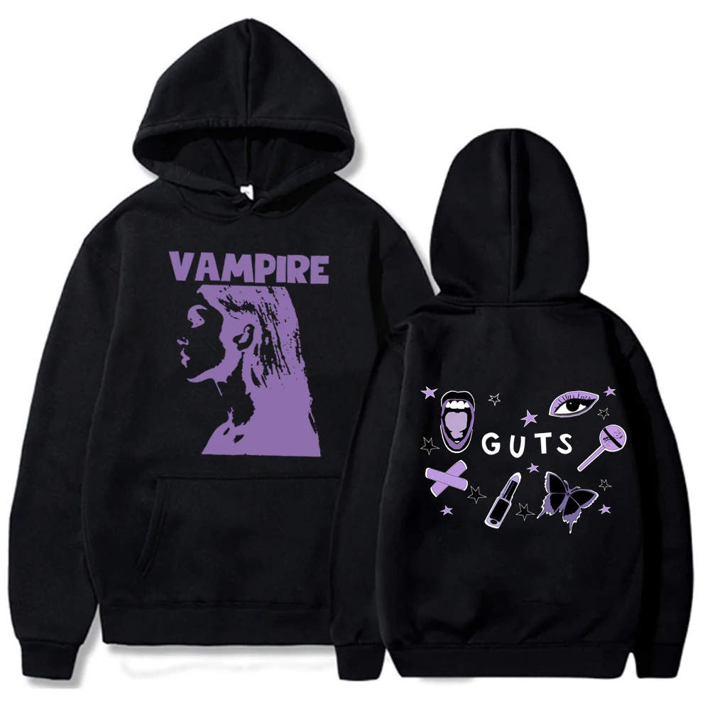 Guts Hoodie Vintage Sour Guts Vampire Pullover Midnight Sweatshirt Man Woman