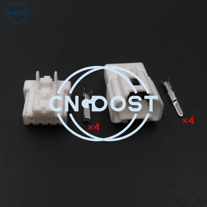 

1 комплект, 4-контактный автомобильный индикатор ширины, вилка кабеля заднего фонаря рулевого управления в сборе переменного тока для Nissan X-Trail 6098-6967 6098-6945