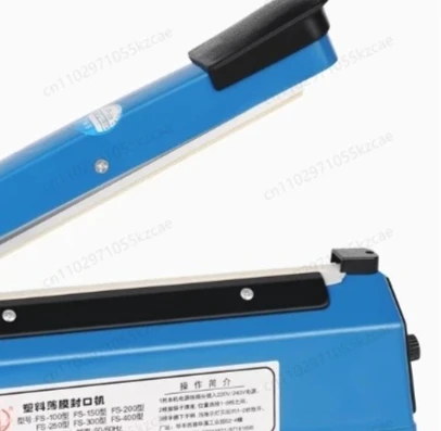 Efficient Hand-Operated Sealer: SF-400 Model for Quick, Durable Seals on Packaging Bags. Easy to Use.