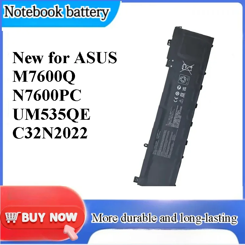 [NEW] for ASUS M7600Q N7600PC UM535QE C32N2022 laptop battery