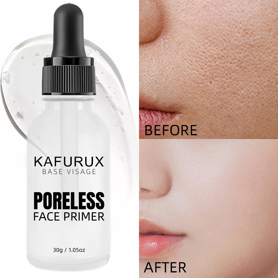 1PC フェイスプライマー保湿透明ゼリーローション目に見えない毛穴顔の補正ファンデーションベース韓国メイクアップギフト