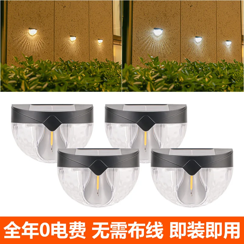 

Courtyard Wall SolarLights Outdoor Waterproof Motion Sensor Light Garden Led Spotlight Fairy Garland Lamp Panels Decor