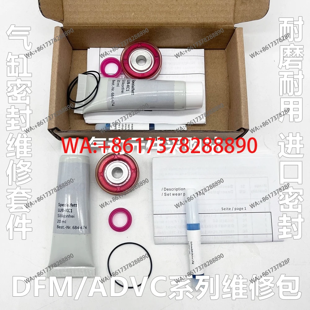 

Cylinder Service Kit ADVC/DFM 12 16 20 25 32 40 50 63 80 P A Seals