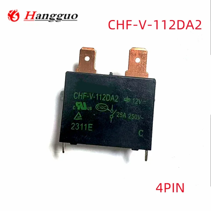 5pcs/lot Original GT-1A-12D 12VDC 4 PINOS 25A DC12V 12V CHF-S-112DA2 20A relé do poder