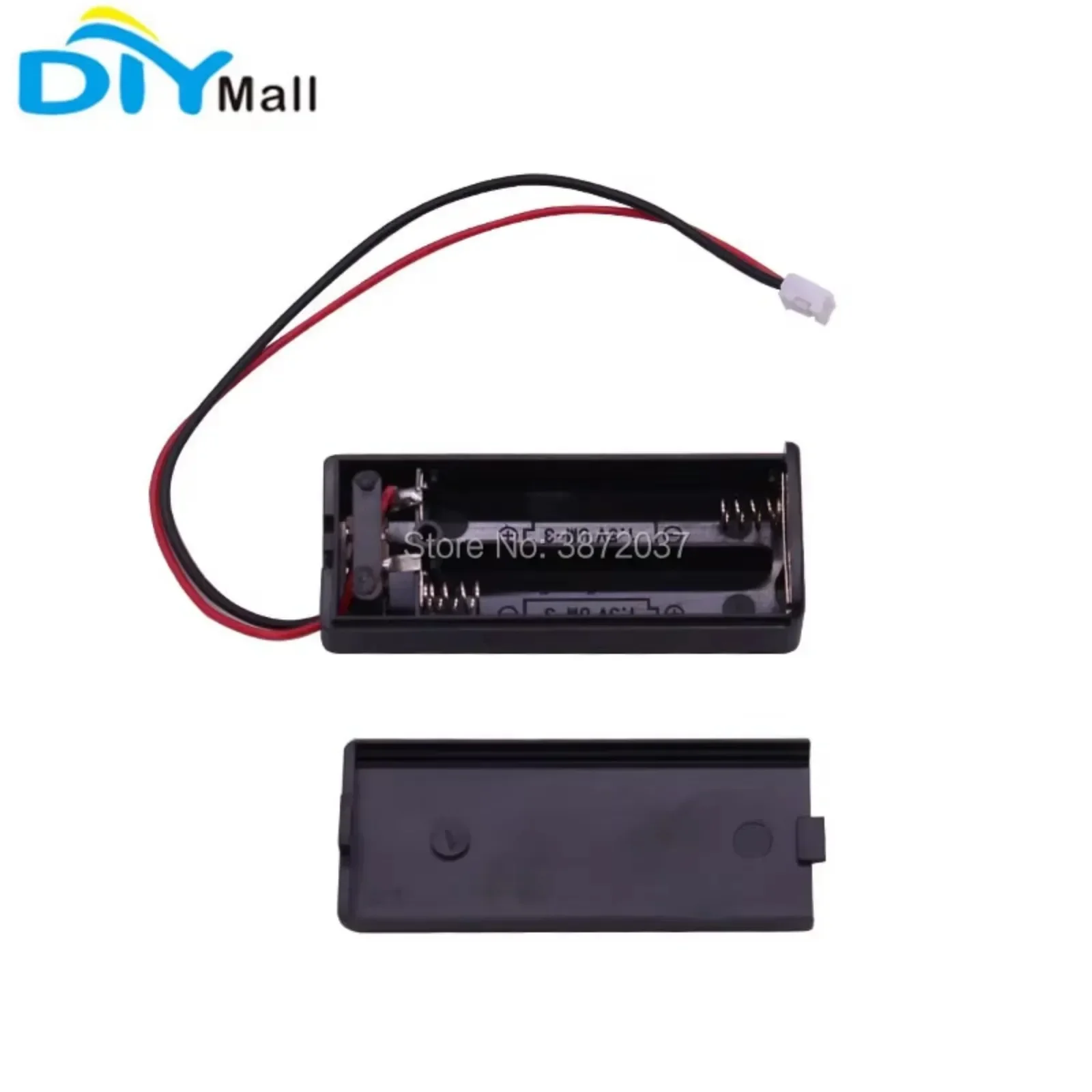 Custodia portabatteria Micro:bit da 5 pezzi per 2 batterie AAA con cavo da 14 cm con interfaccia PH2.0