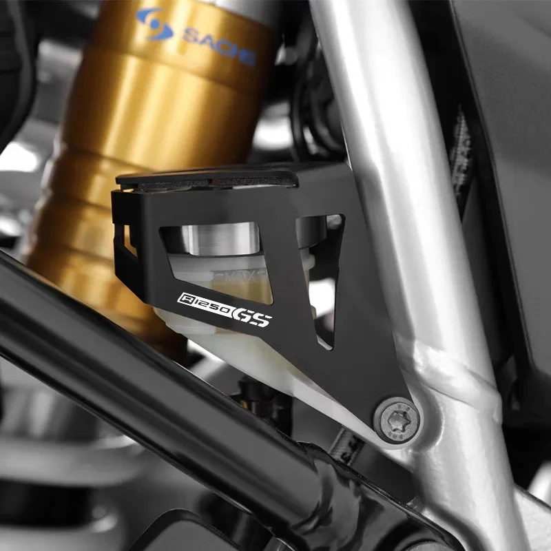 R1250GS Rear Brake Reservoir Guard Oil Tank Protector Cover For BMW R1200GS R1250 GS HP LC GS1250 1200 GSA 2018-2022 Accessories