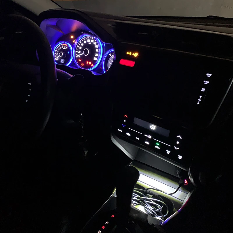 10Pcs Mini T5 3014 5SMD Car Wedge LED Dashboard Bulb CANBUS Instrument License Plate Light Lamp Decoration DC 12V White Amber