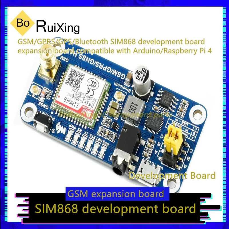 

1PCS/LOT SIM868-GSM GSM GPRS GPS Bluetooth SIM868 Development Board Expansion Board Compatible With Arduino