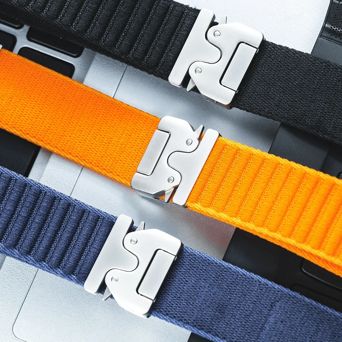 Bracelet en Nylon à boucle alpine de 22mm, pour Huawei Watch GT5 5Pro GT4/3 2 2e 46mm, Bracelet de Sport pour Samsung Galaxy Ultra 47mm Gear S3