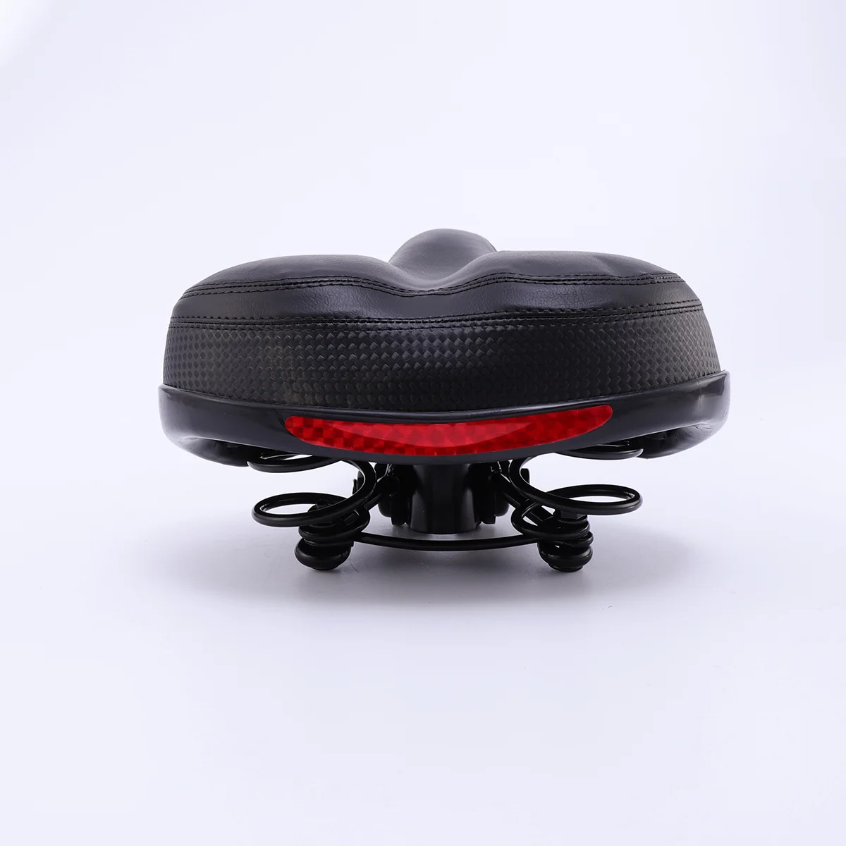 

Universal Bike Saddle Thicken Wide Rear Pad Spring Steel Base Seat For Cycling Mountain Road Bike Comfortable Lightweight