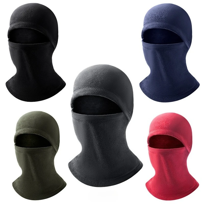 

Winter Warm Outdoor Riding Full Face Mask Covers Balaclava Fleece Motorcycle Fishing Skiing Face Mask Warm Windproof Cover Hat