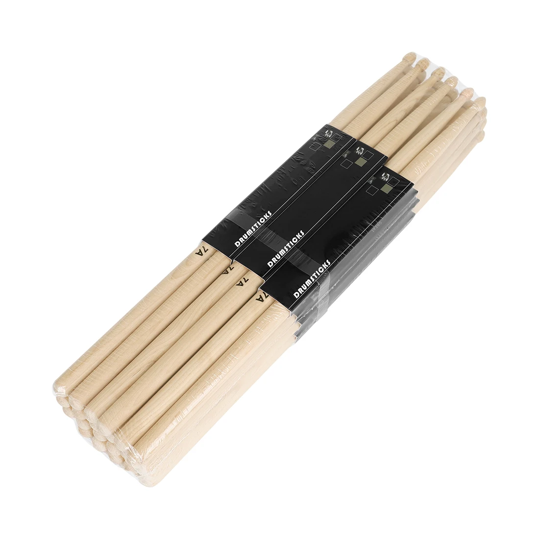 12 Pairs Of Maple Brum Sticks, Jazz Brum Sticks, Portable Drum Sticks Suitable For Beginners And Professionals