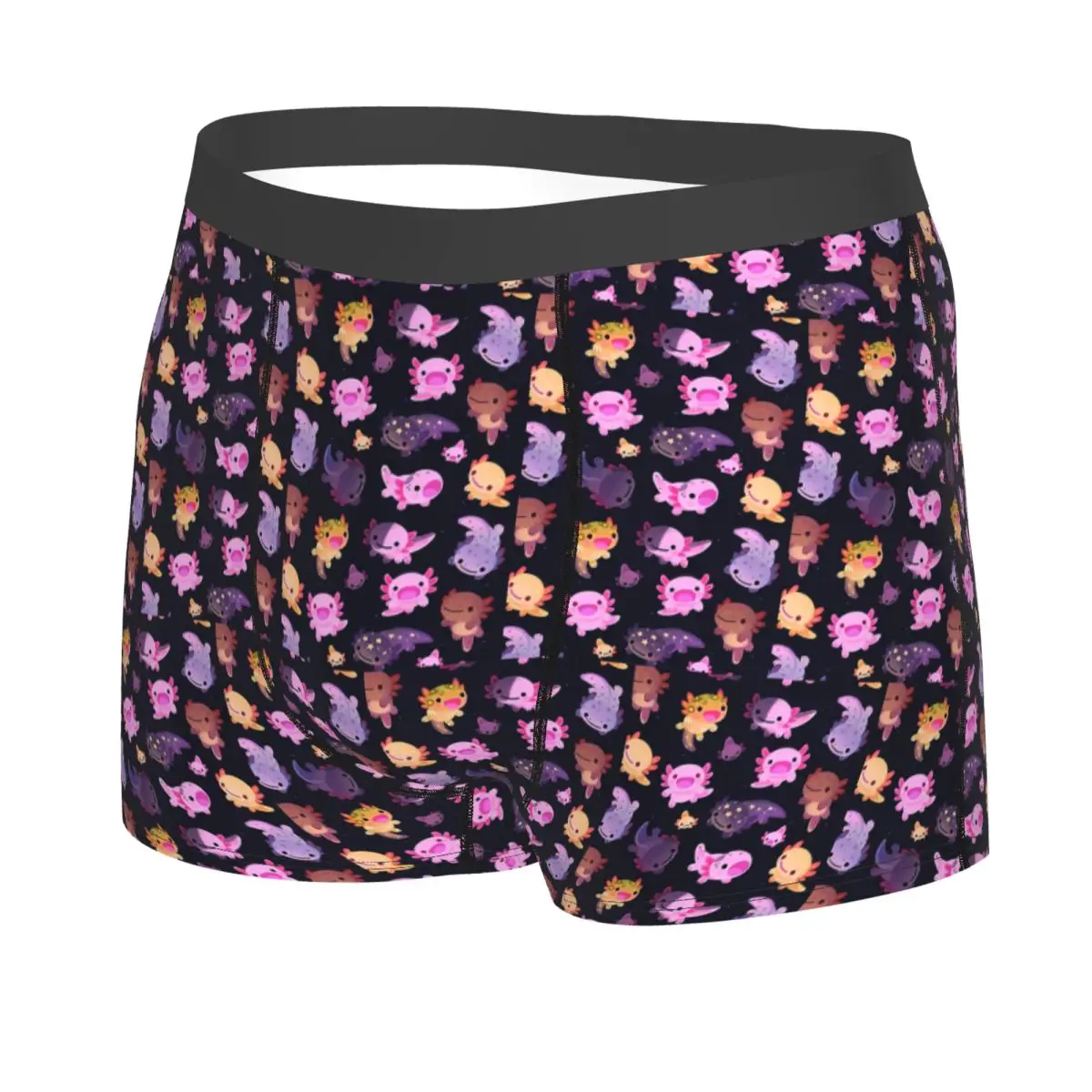 سراويل داخلية بوكسر سراويل داخلية Happy Axolotl ملابس داخلية مريحة للرجال هدية لصديقك #2