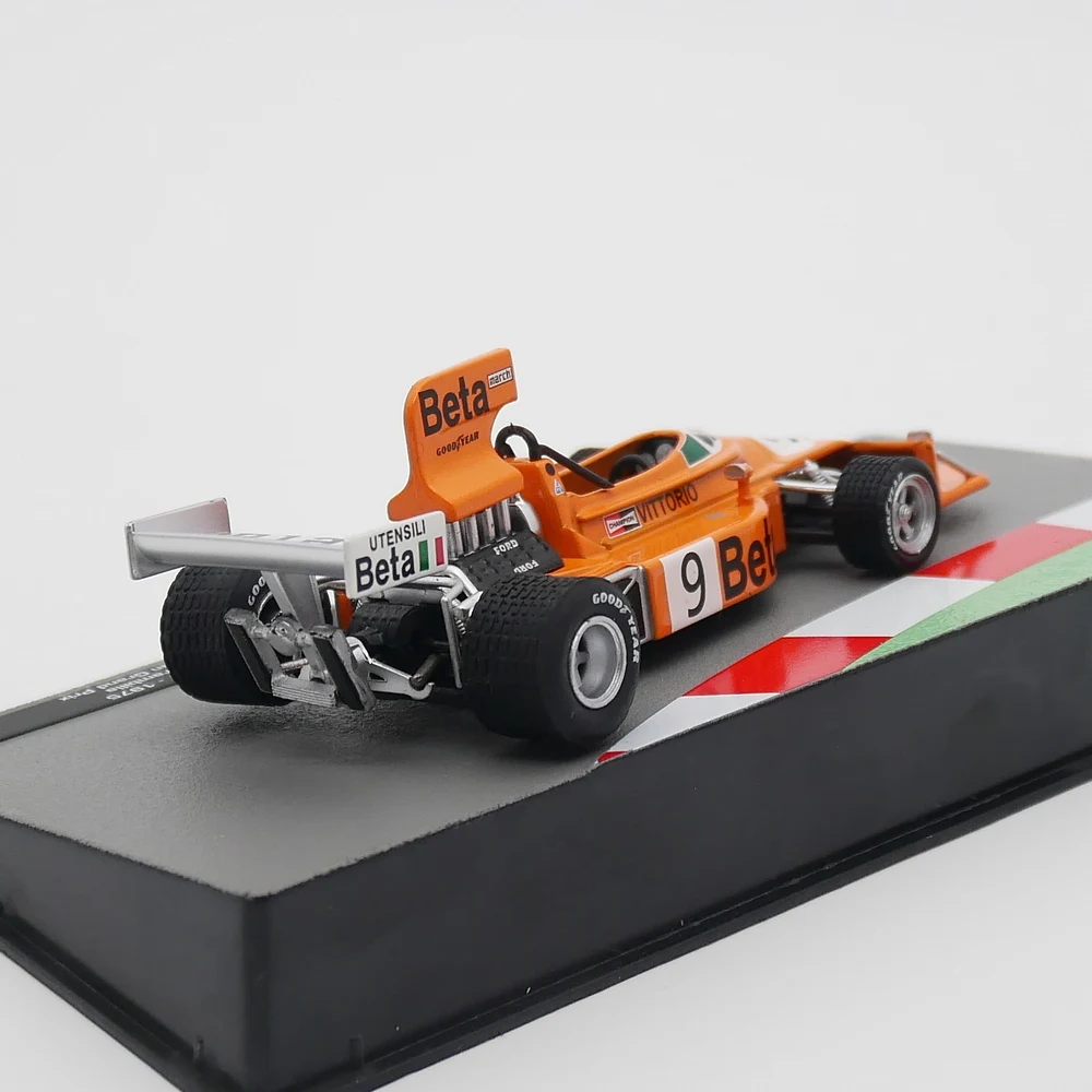 Ixo 1:43 Racing 1975 Vittorio Brambilla March 751 Diecast Car Model Metal Toy Vehicle