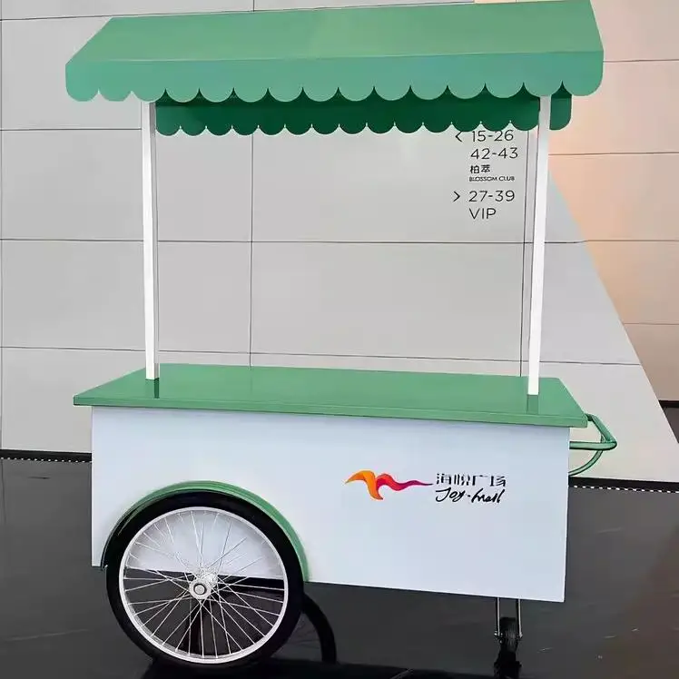 Customized decorative float Commercial promotional car Event store brand Multifunctional exhibition car Iron mobile stall car