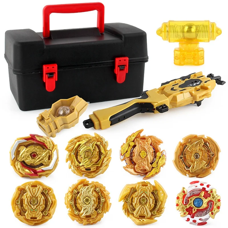 Beyblade Burst Cross-Border Toy Storage Kit Limited Gold Version Transmitter Modification Parts