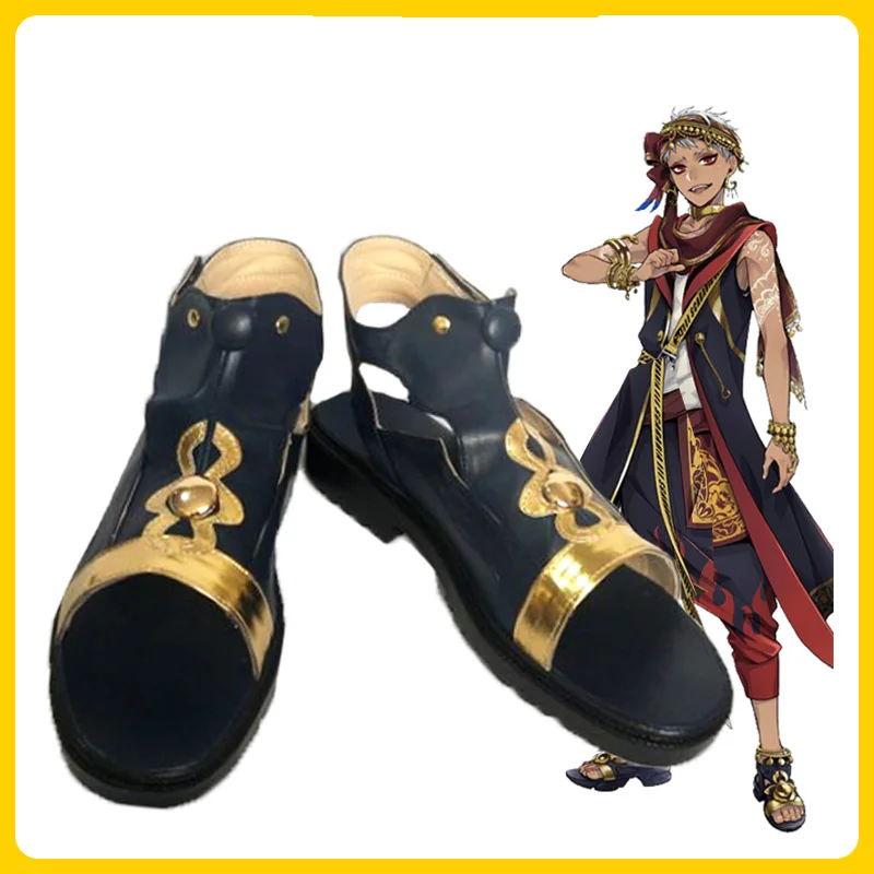 

Kalim Al-Asim‌ Shoes Twisted Wonderland Cosplay Shoes Halloween Accessory Boots