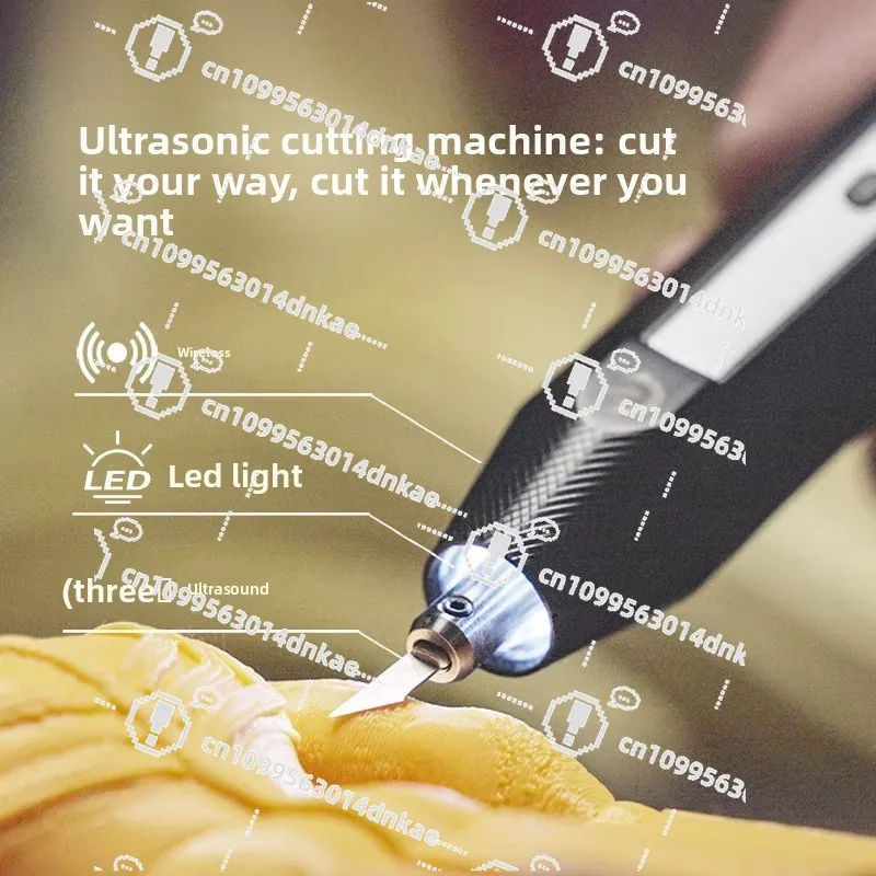 

Портативный ультразвуковой резак, беспроводной электрический нож для резки и гравировки пластика, акрила, печатных плат, смолы