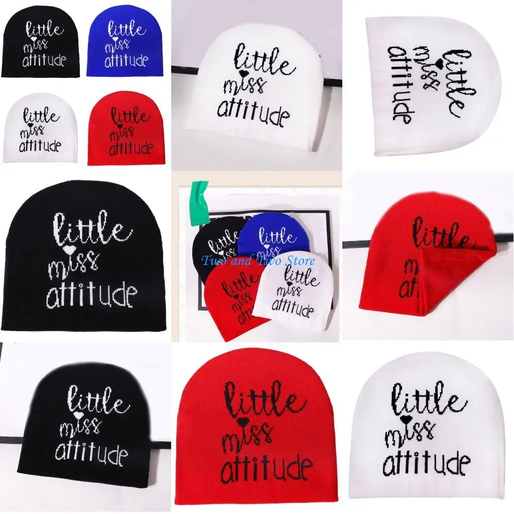 

HX6F вязаная шапка с буквенным узором для взрослых, зимняя студенческая шапка для катания на лыжах, альпинизма, теплая шапка для