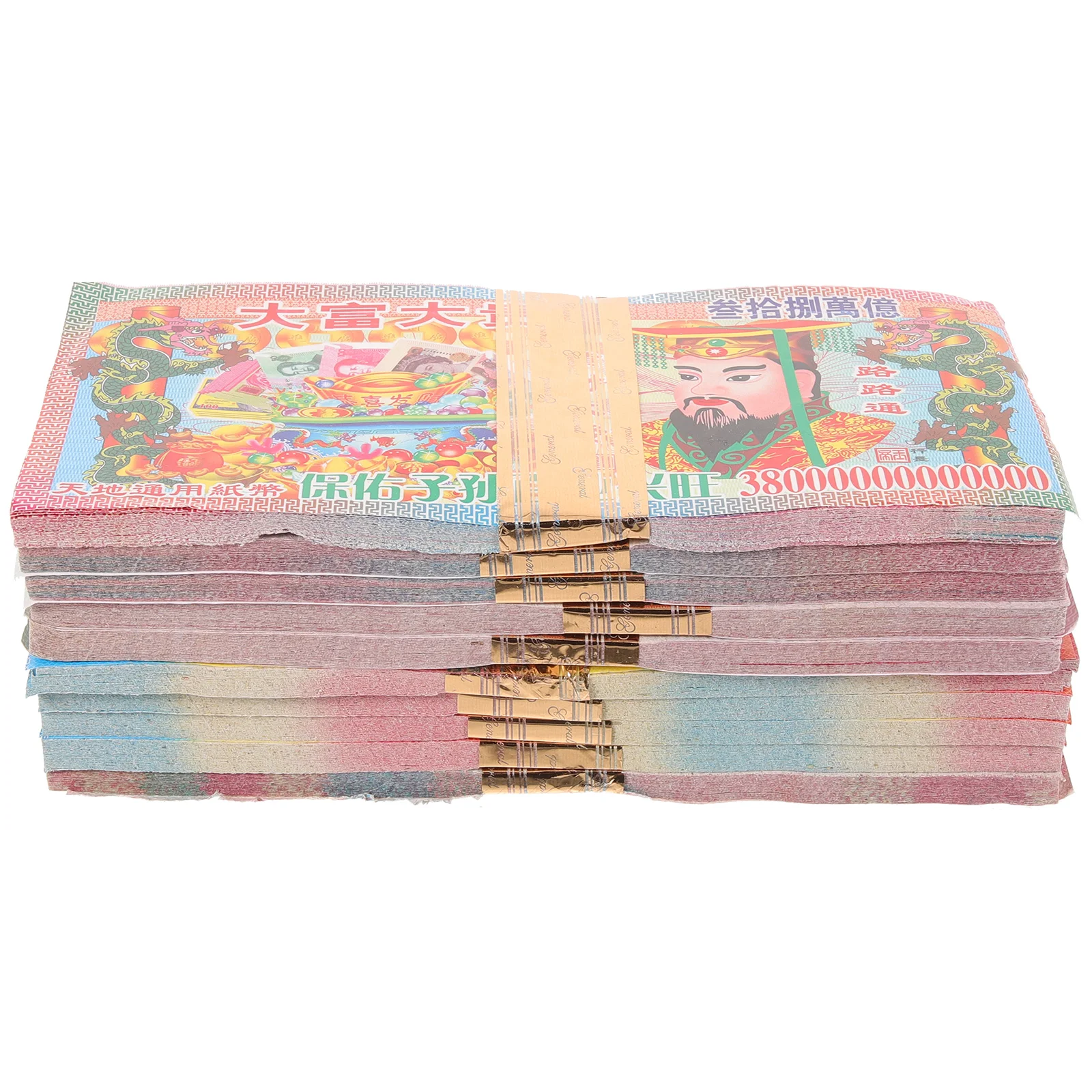 350 Pcs Sacrificial Supplies Ghost Money Sacrifice Burning Paper Funeral Banknotes Qingming Wish to