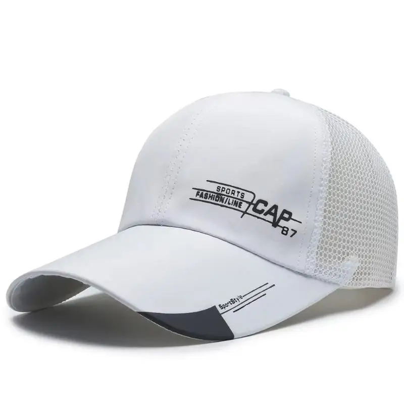 Summer Ready Korean Mens Fisherman Hat Quick Dry Breathable Mesh Material