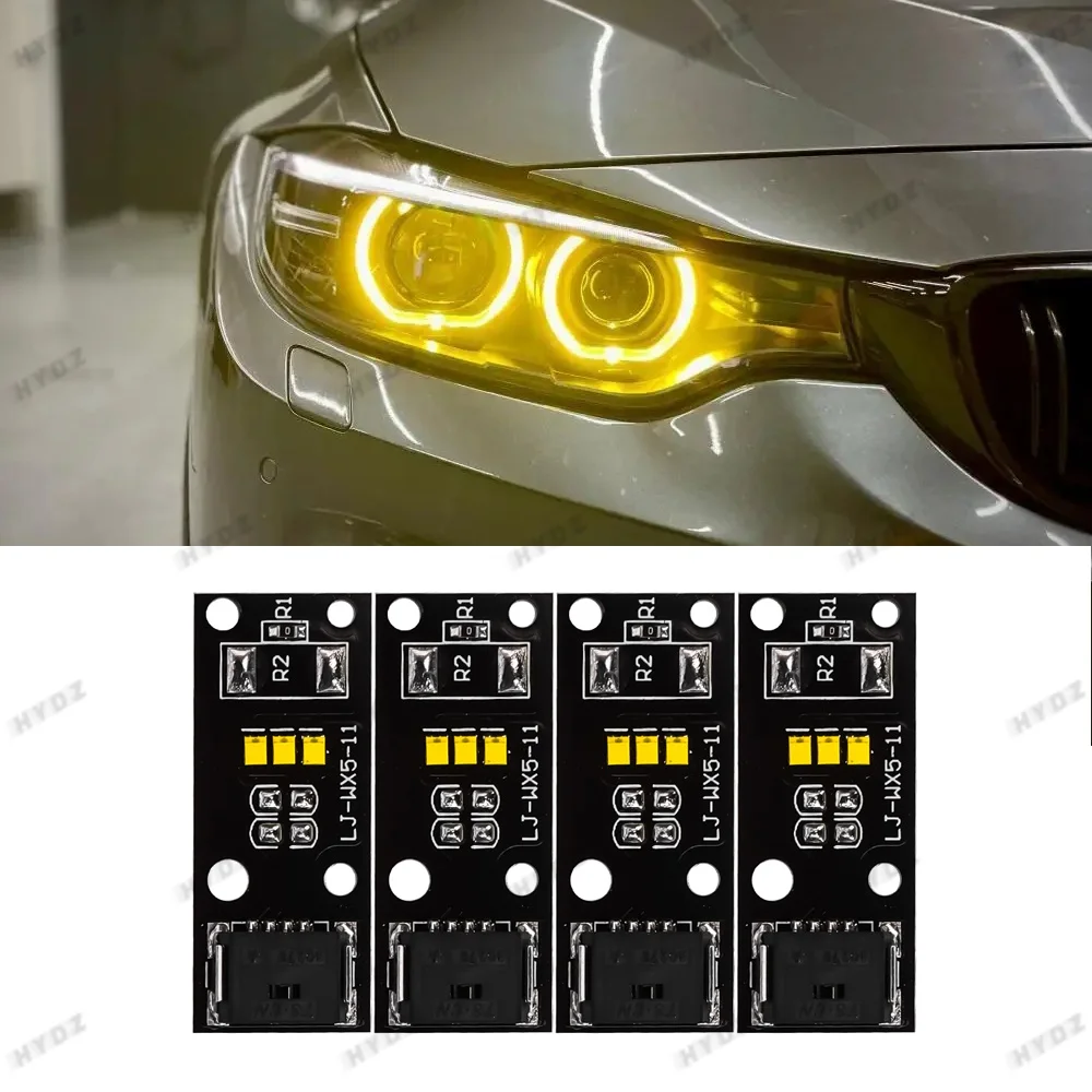 

Headlight Yellow Angel Eyes DRL LED 63117263051 Modules For BMW 4' F32 F82 M4 F33 F83 M4 F36 Gran Coupé Car Light Accessories