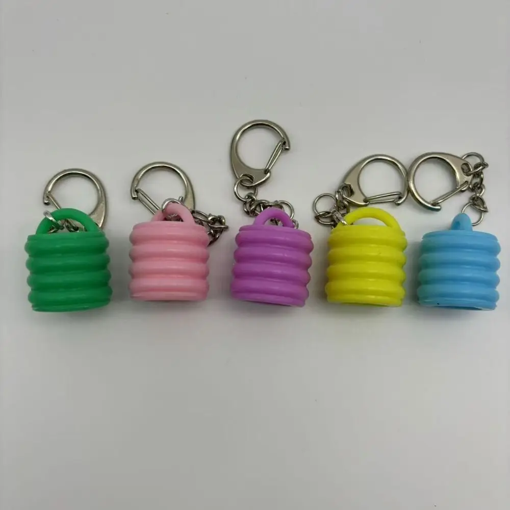 High Quality Plastic Keychain Cap Portable Durable Lid Cap Holder Keychain Compatible for Aquaphor Lip Balm