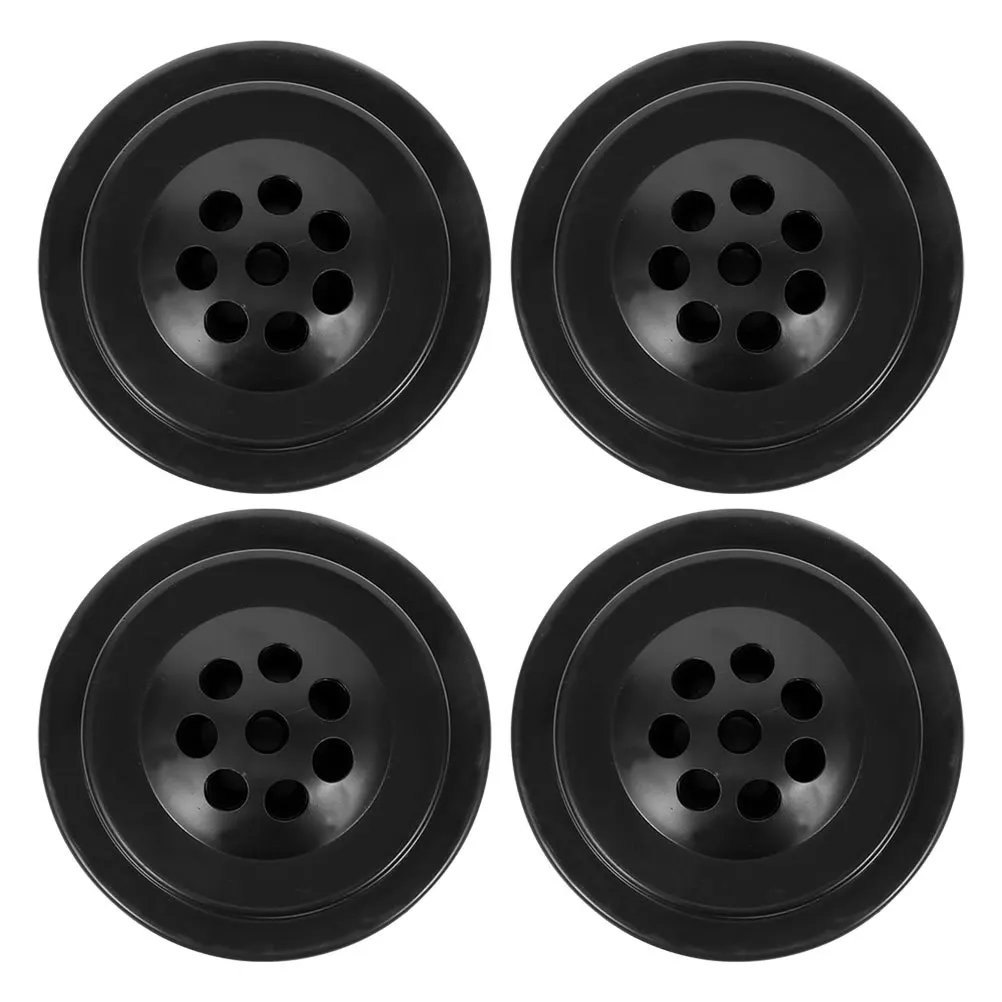 

4pcs Desktop Stand Base: Mini Flag Holder For Office Meeting Table Stable Pole Display With Eighthole Design Tabletop Flag