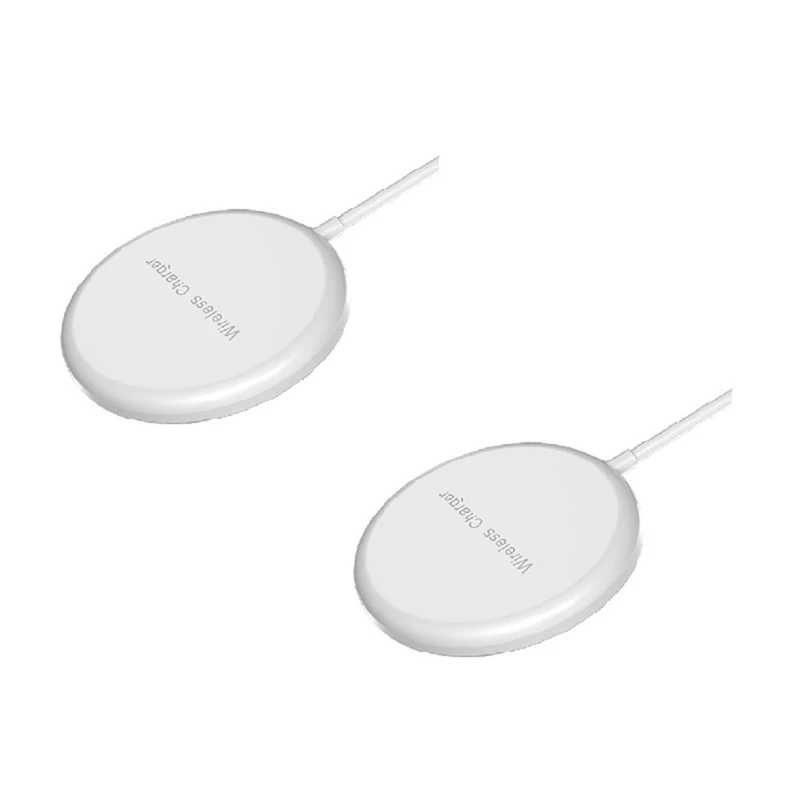 2 Pack Fast Charging Charger For Iphone Magsafe Charger Fast Charging Pad For Iphone 14 13 12 Pro 2 3 Pro