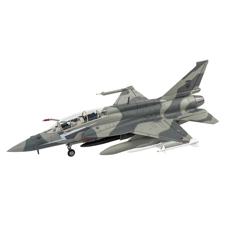 1:48 JF-17 Thunder Two-seat Airplane Simulation Alloy Jet Military Militarized Combat Fighter Aircraft Model Collection Toy Gift