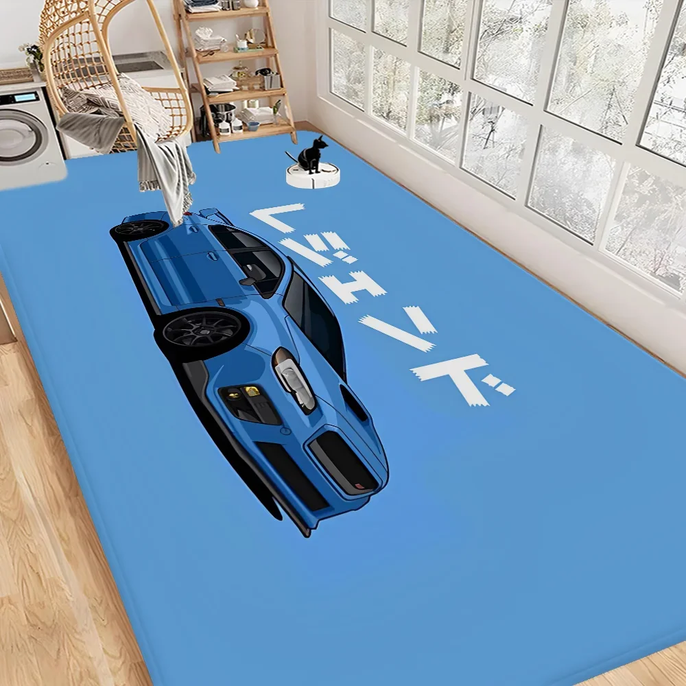 

Токио JDM Drift спортивный автомобиль напольный коврик дешевые противоскользящие современные коврики для гостиной на балконе с принтом прикроватные коврики