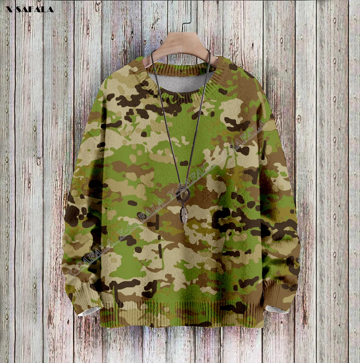 

Australia Army Camo Veteran Soilder 3D Printed Ugly Sweater Christmas Gift Men Female Winter Knitted Cotton Xmas Warm