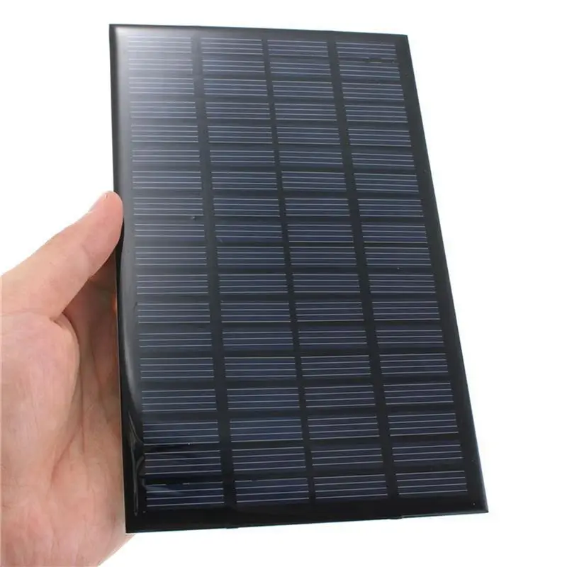 3X 18V 2.5W Polycrystalline Stored Energy Power Solar Panel Module System Solar Cells 19.4 X 12 X 0.3Cm