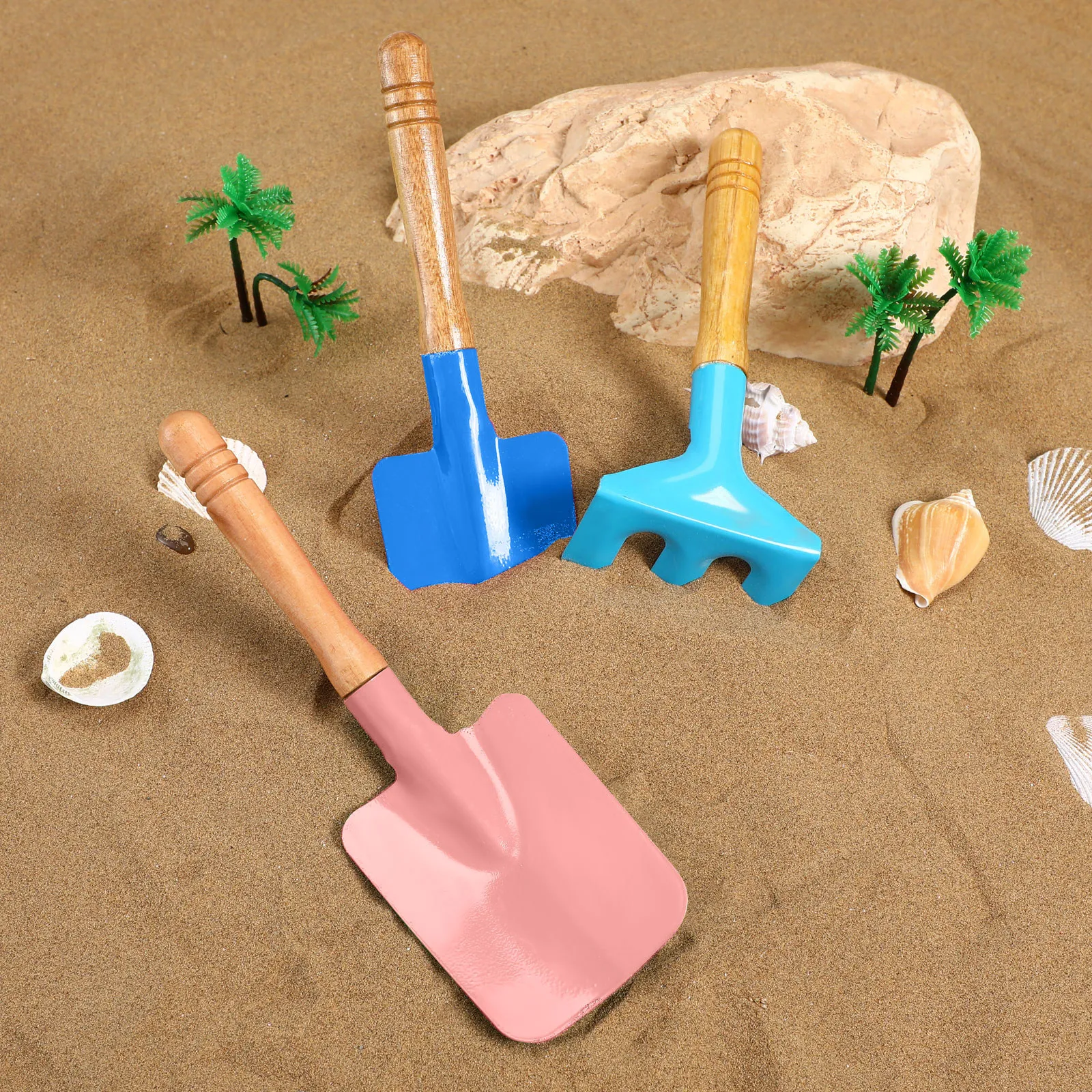 3Pcs Children Sand Beach Set M - Kids Outdoor Garden Set 评论和价格