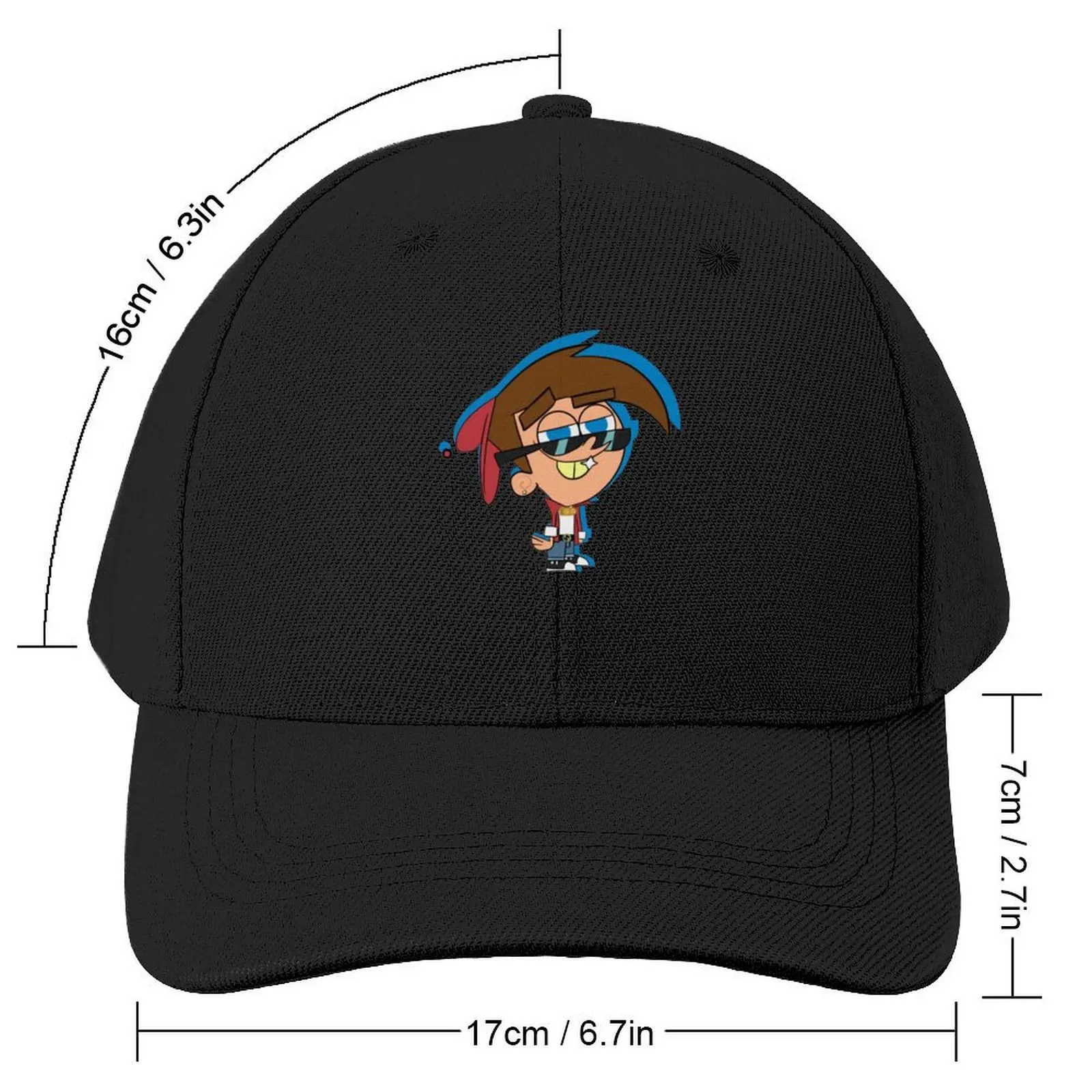 Cool Timmy - Fairly Odd Parents Baseball Cap Gentleman Hat black Women's 2024 Men's