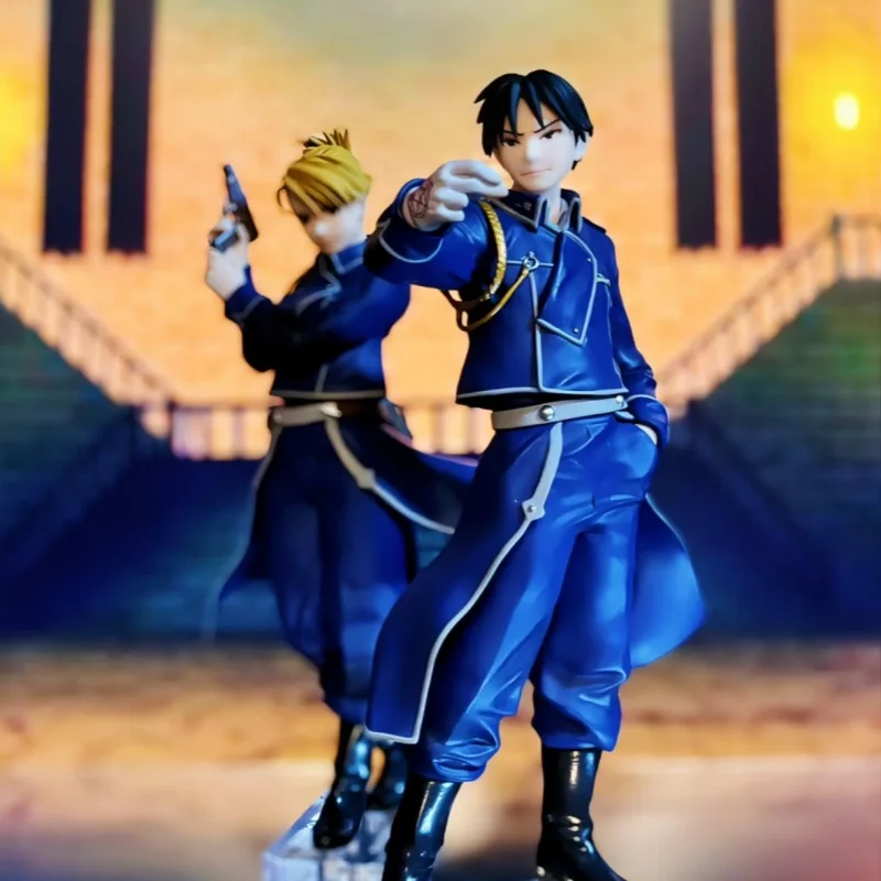 Genuine Gsc Pop Up Parade Fullmetal Alchemist Fa Roy Mustang Riza Hawkeye Anime Figure  Action Figure Collection Model Gift