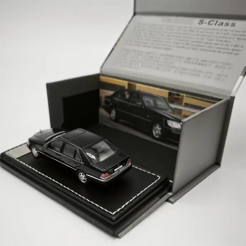 WTX 1:64 Scale  S-Class W140 S600 Alloy Car Model Adult gift Static finished decoration Desktop creative Toy