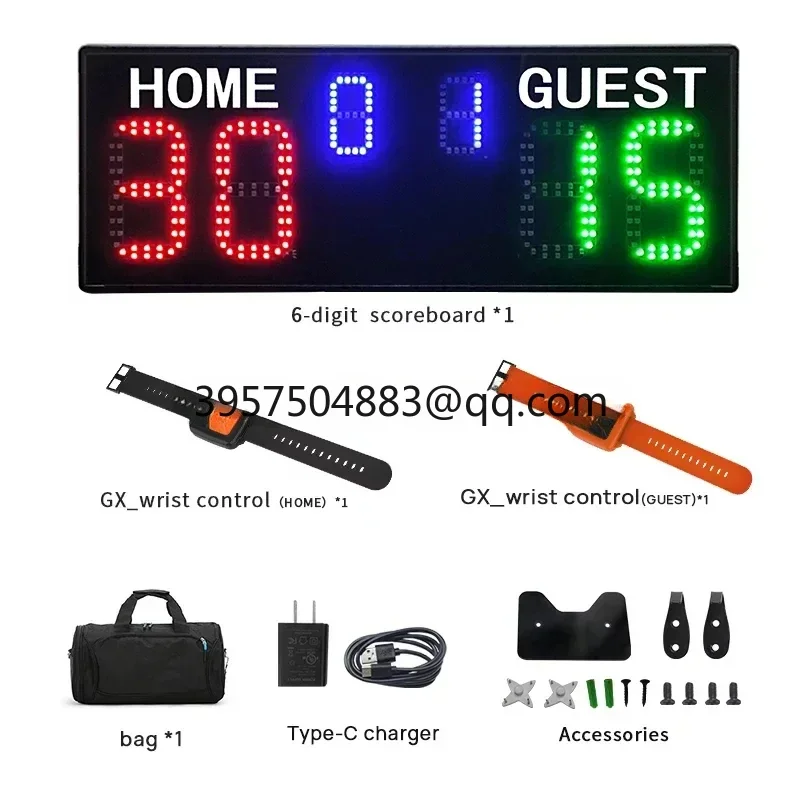 Scoreboard Electronic Portable LED Tennis Basketball Sports Wifi Scoreboard