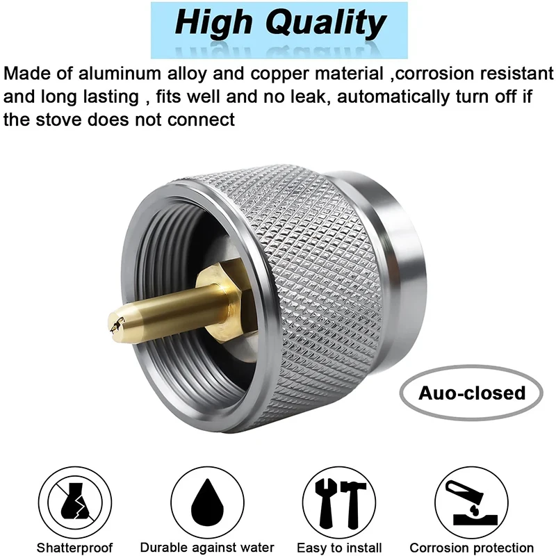 Camping Gas Stove Propane Tank Adapter Coleman Standard Gas Burner Conversion Head Cylinder Canister Camping Equipment - Image 4