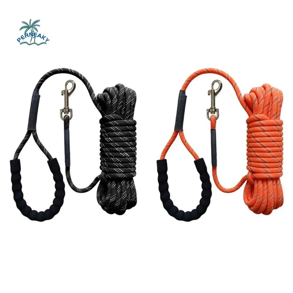 

Pet Equipment Strong Dog Leash Reflective Long Pet Lead Leash with Handle Durable Cat Traction Rope Walk Training Dogs