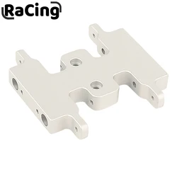 1pc Aluminum Alloy Gearbox Mount Transmission Plate Gearbox Base for SCX24 C10 JLU Deadbolt Gladiator Bronco 1/24 Crawler Car
