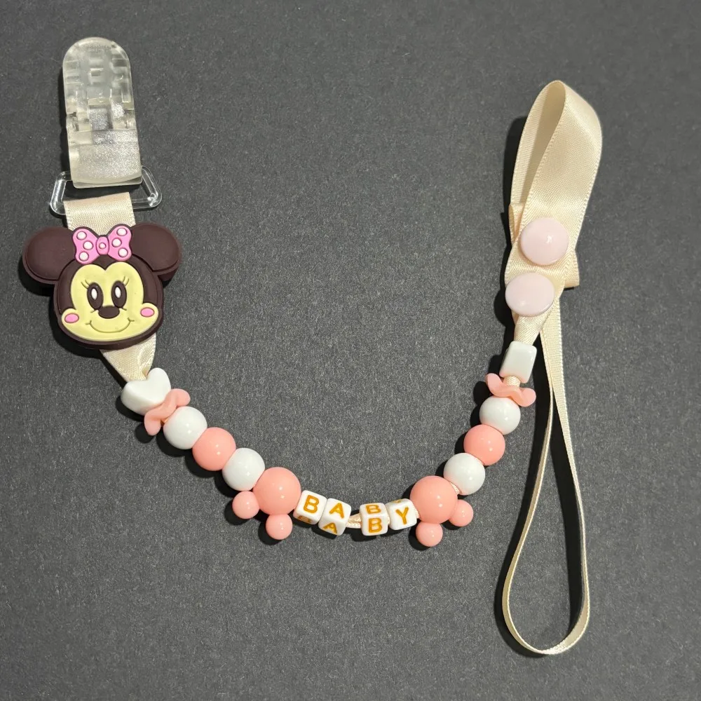 Kawaii Baby Pacifier Chain Clip False Tooth Nipple Fixing Clip BPA-Free Material Baby Tooth Chain Toy Gift Suitable for Cute view 4