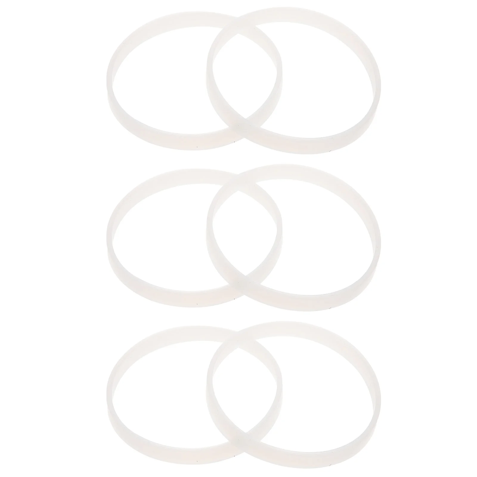6 Pcs Juicer Sealing Ring Washable Silicone Gasket Kitchen Machines for Practical Silica Gel