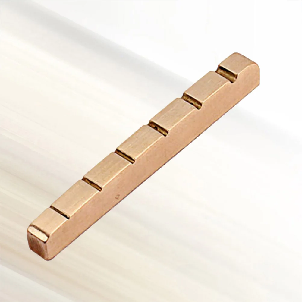 مشقوق النحاس الغيتار الجوز 43 مللي متر 6 سلسلة الكهربائية باس استبدال جزء ترقية أداة ملحق الذهبي لهجة محسن #3