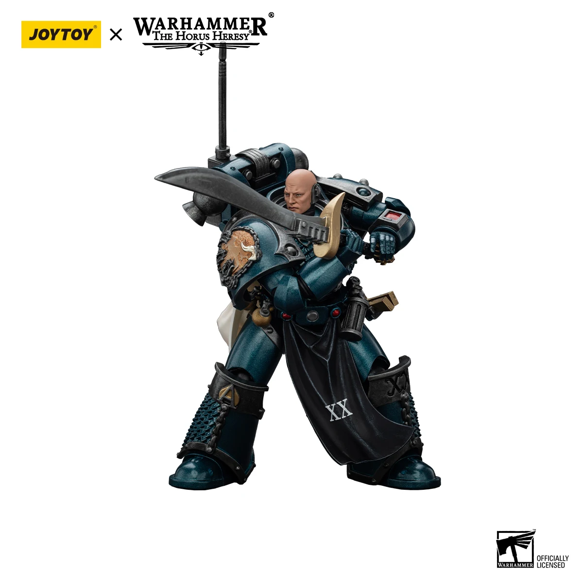 Oryginalne figurki akcji JOYTOY Warhammer 30K w skali 1/18, Legion Alfa, Harrowmaster Armillus Dynat, anime, wojskowe