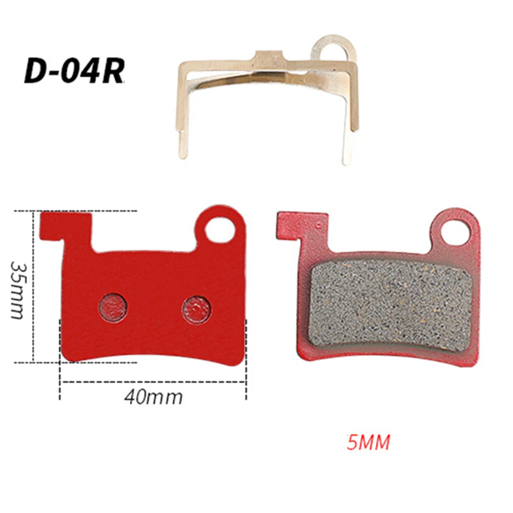 

Brand New High Quality Outdoor Disc Brake Pads Resin 44.5*35mm Semi-metal For Elida Heavy Off-road Mountain Bicycle Parts