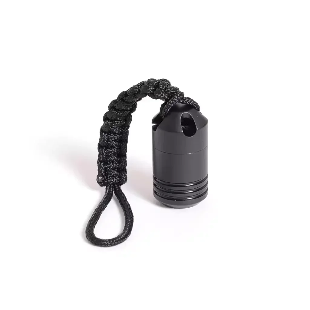 Safely Store Your Portable Accessories with the Waterproof and Portable DANGO CAPSULE Aluminum EDC key chain fastener